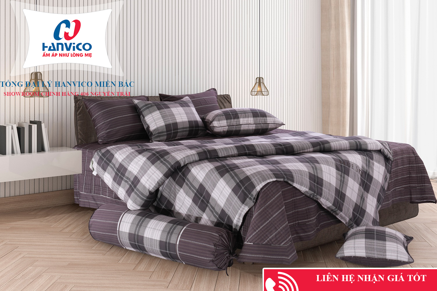 Bộ Blue Sky Cotton T DL161 Havico Hà Nội